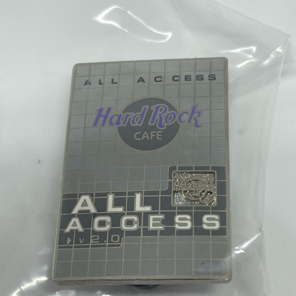 Hard Rock Cafe All Access Membership Card V 2.0 Pin